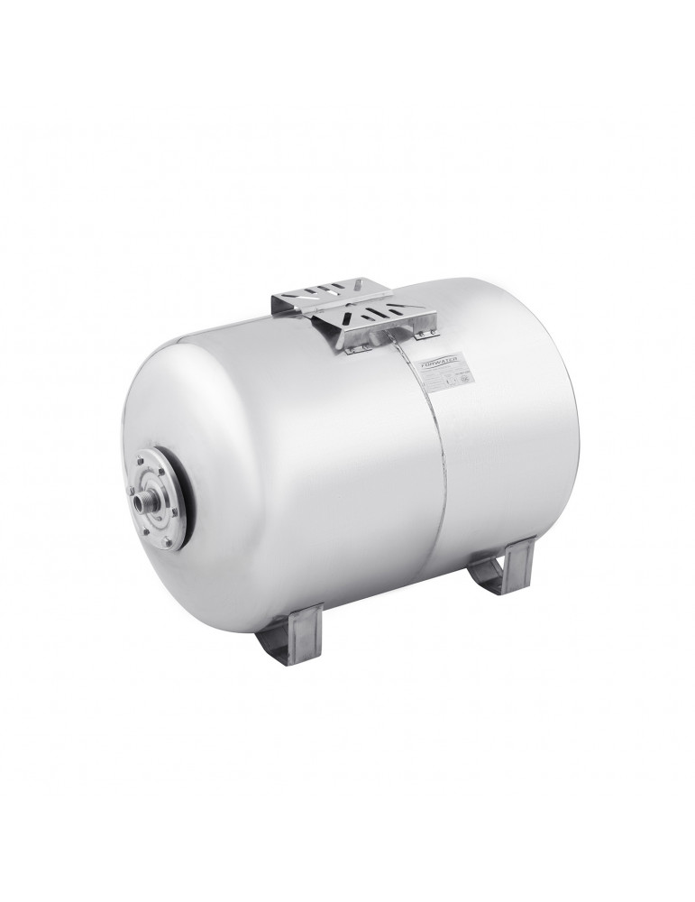 Гідроакумулятор горизонтальний Forwater  100 л з нержавіючої сталі | купити | SilverGoose.com.ua.com.ua