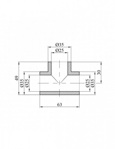 Трійник PPR GrandiTherm 25 мм | купити | SilverGoose.com.ua.com.ua