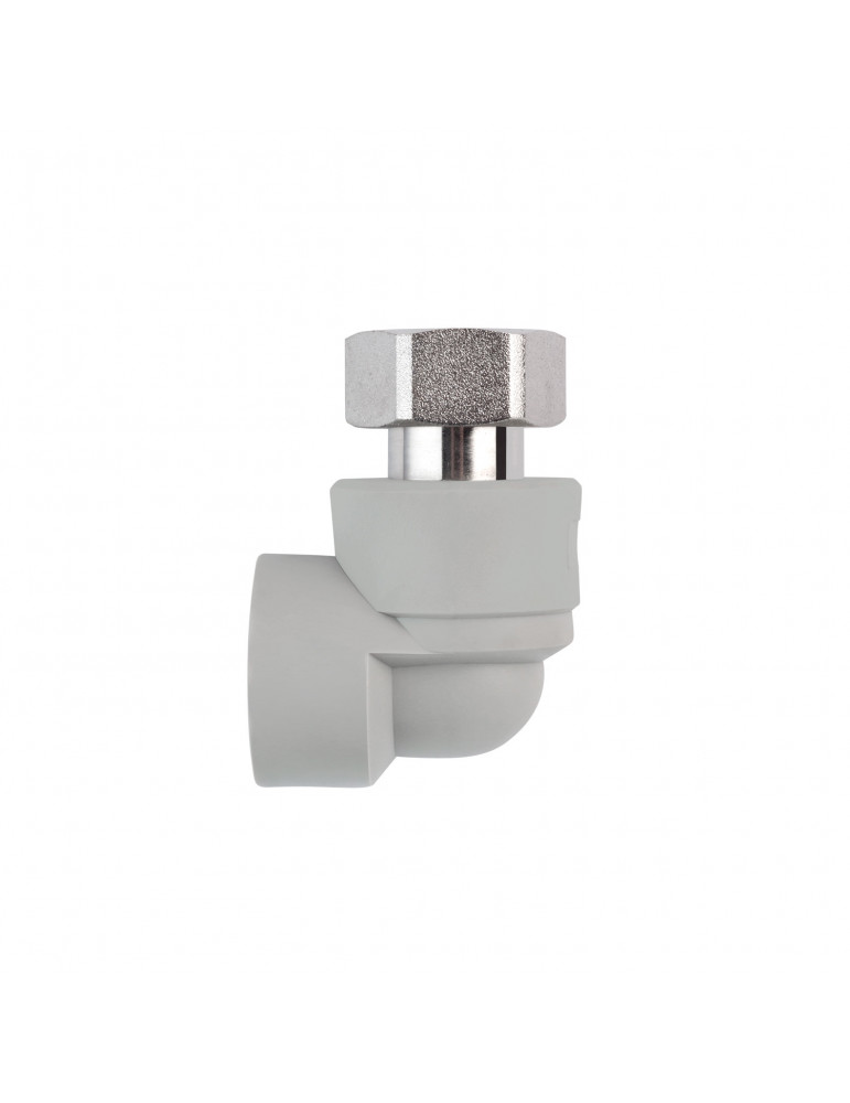 Коліно з накидною гайкою PPR GrandiTherm 25х3/4" | купити | SilverGoose.com.ua.com.ua
