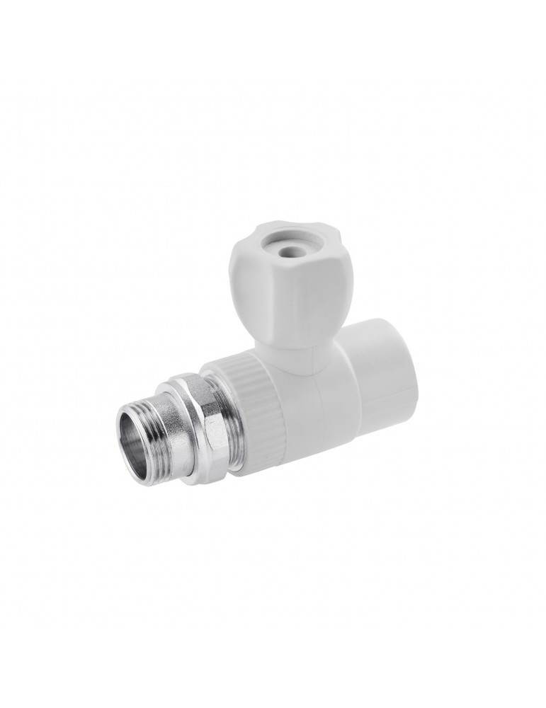 Кран радіаторний прямий PPR GrandiTherm 25х3/4" | купити | SilverGoose.com.ua.com.ua