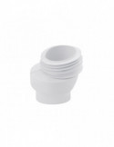 Патрубок з'єднувальний KronoPlast зі зміщенням 110 мм ексцентрик ПЭ50