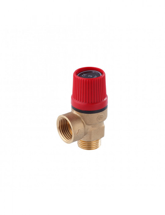 Клапан запобіжний Karro 1/2" РЗ 3 Bar | купити | SilverGoose.com.ua.com.ua