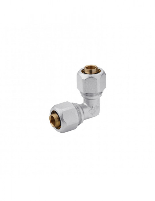 Коліно металопластикове Karro 16x16 KR-0630 | купити | SilverGoose.com.ua.com.ua