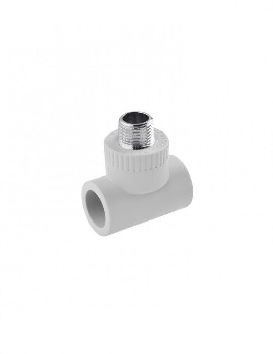 Трійник PPR GrandiTherm 25х1/2" РЗ | купити | SilverGoose.com.ua.com.ua