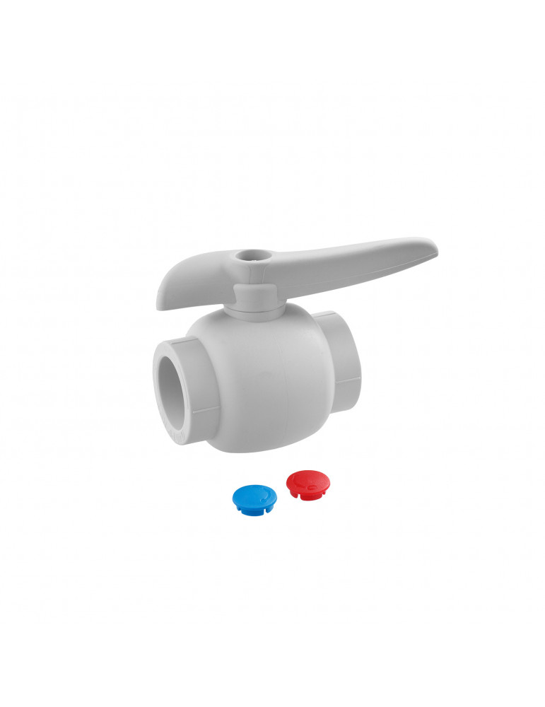 Кран кульовий PPR GrandiTherm 40 мм | купити | SilverGoose.com.ua.com.ua