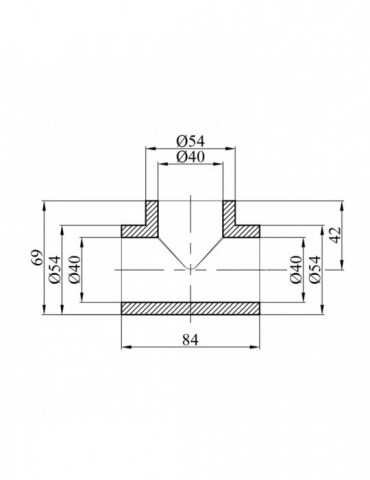Трійник PPR GrandiTherm 40 мм | купити | SilverGoose.com.ua.com.ua