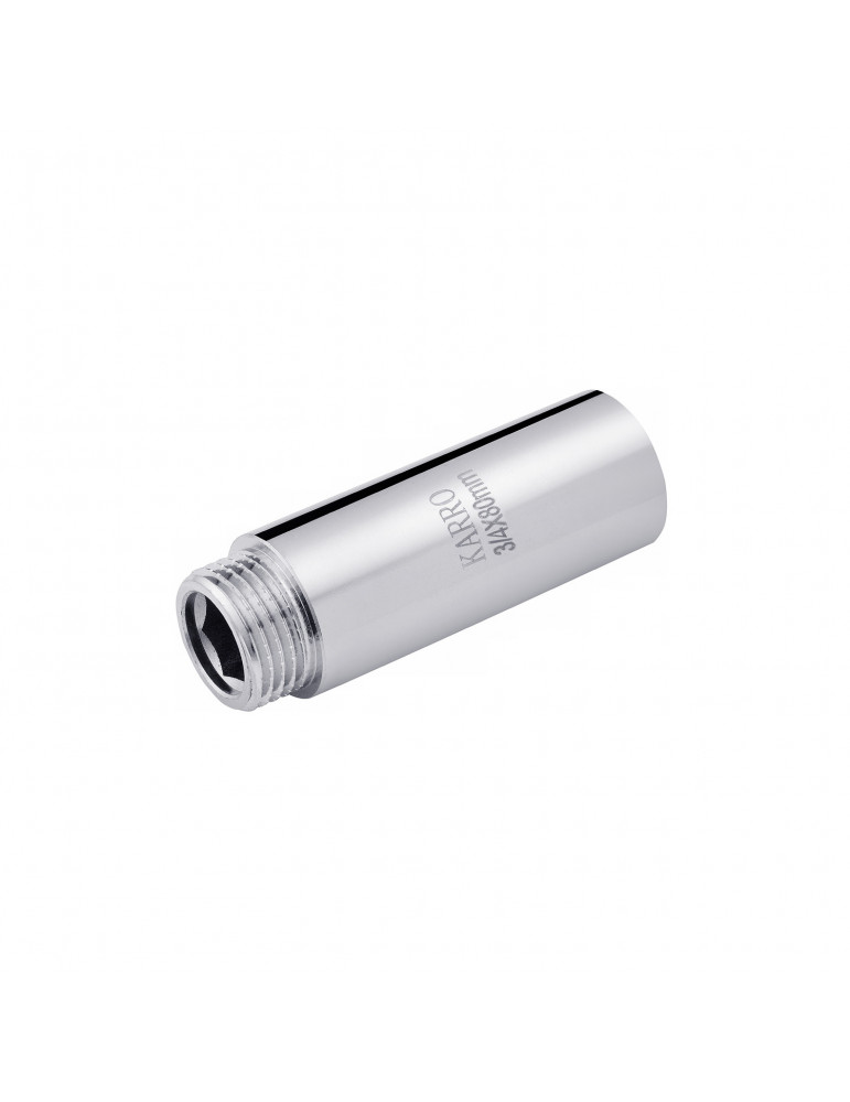 Подовжувач Karro 3/4" ВЗ, L80 мм хромований | купити | SilverGoose.com.ua.com.ua