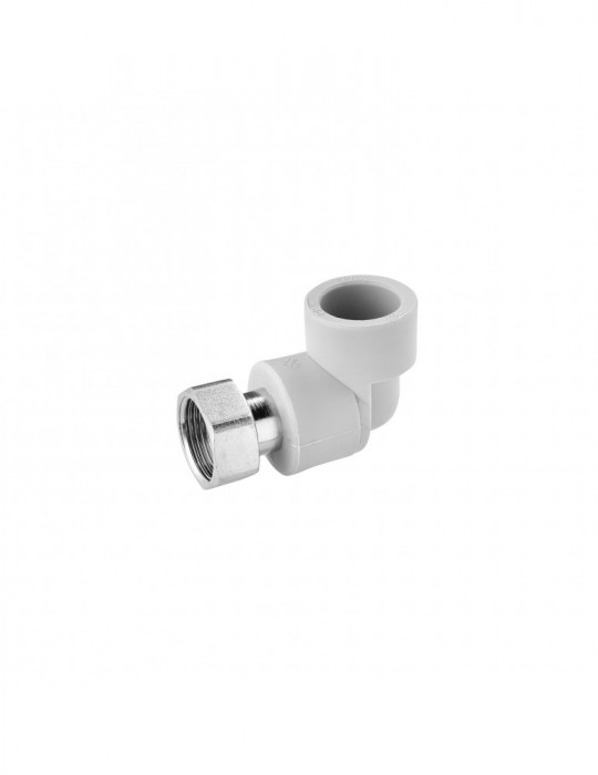 Коліно з накидною гайкою PPR GrandiTherm 25х3/4" | купити | SilverGoose.com.ua.com.ua