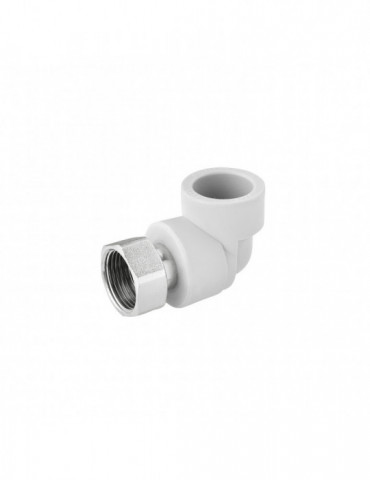 Коліно з накидною гайкою PPR GrandiTherm 32х1"
