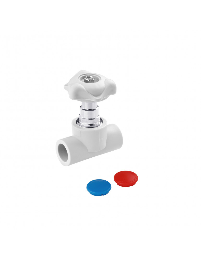 Вентиль прямотічний PPR GrandiTherm 20 мм | купити | SilverGoose.com.ua.com.ua