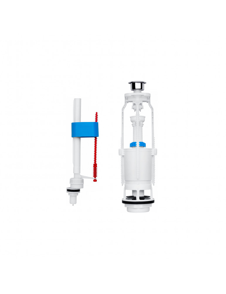 Наливний клапан для бачка унітаза ANIplast з нижнім підведенням 1/2" WC6550MEU | купити | SilverGoose.com.ua.com.ua