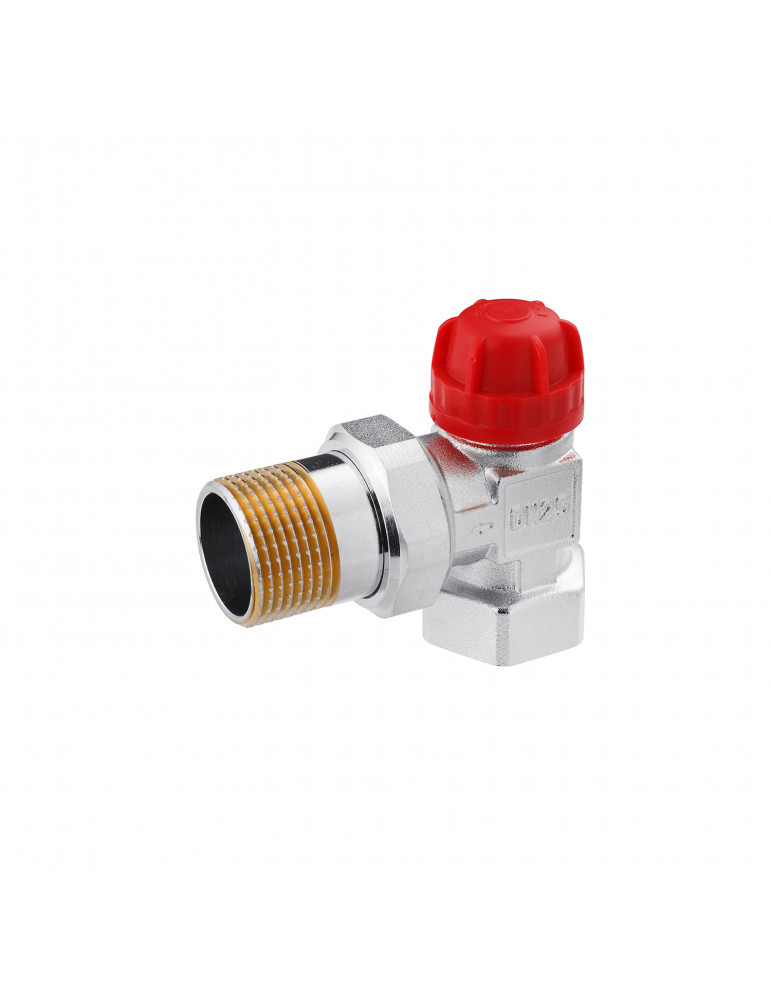 Кран термостатичний кутовий Karro 1" ВЗ KR-737B | купити | SilverGoose.com.ua.com.ua
