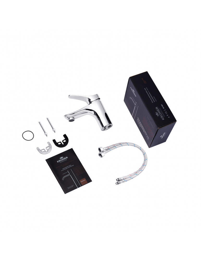 Змішувач для раковини Kroner KRP Bayern - C010 | купити | SilverGoose.com.ua.com.ua