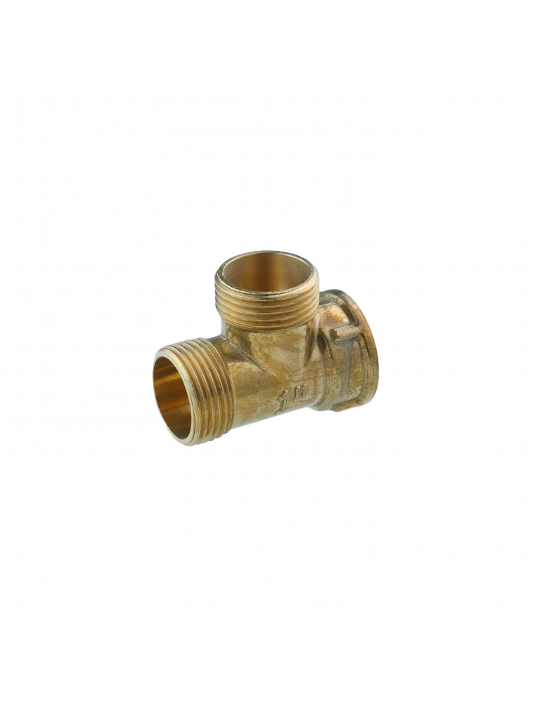 Трійник STA (DN) 25 ЗЗВ латунний | купити | SilverGoose.com.ua.com.ua