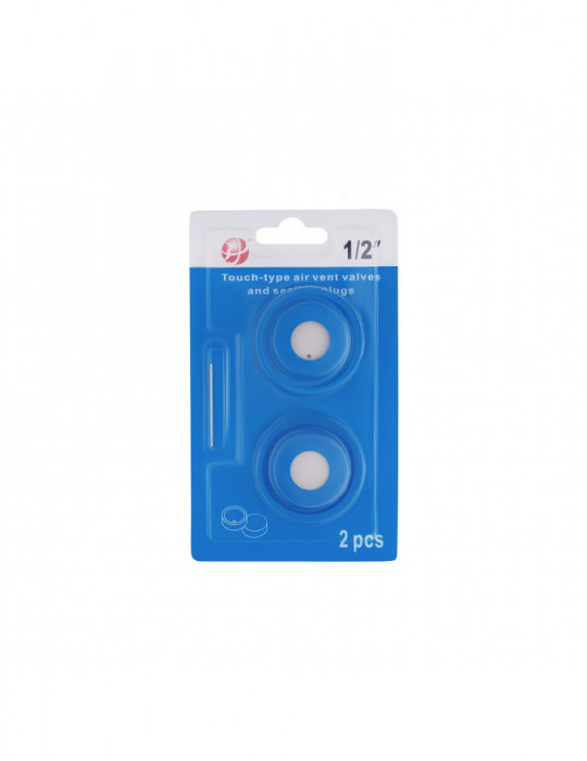 Комплект радіаторний Karro 1/2" (розповітрювач+заглушка) KR-3049 білий | купити | SilverGoose.com.ua.com.ua