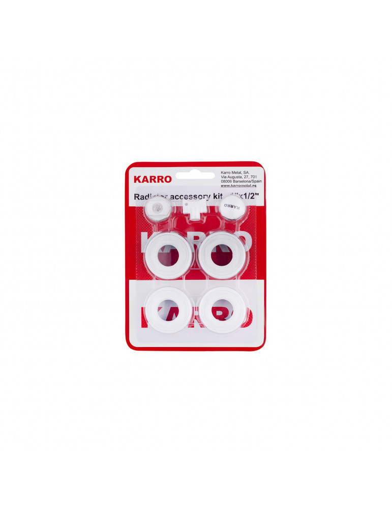 Комплект пробок для алюмінієвого радіатора Karro 1/2" | купити | SilverGoose.com.ua.com.ua