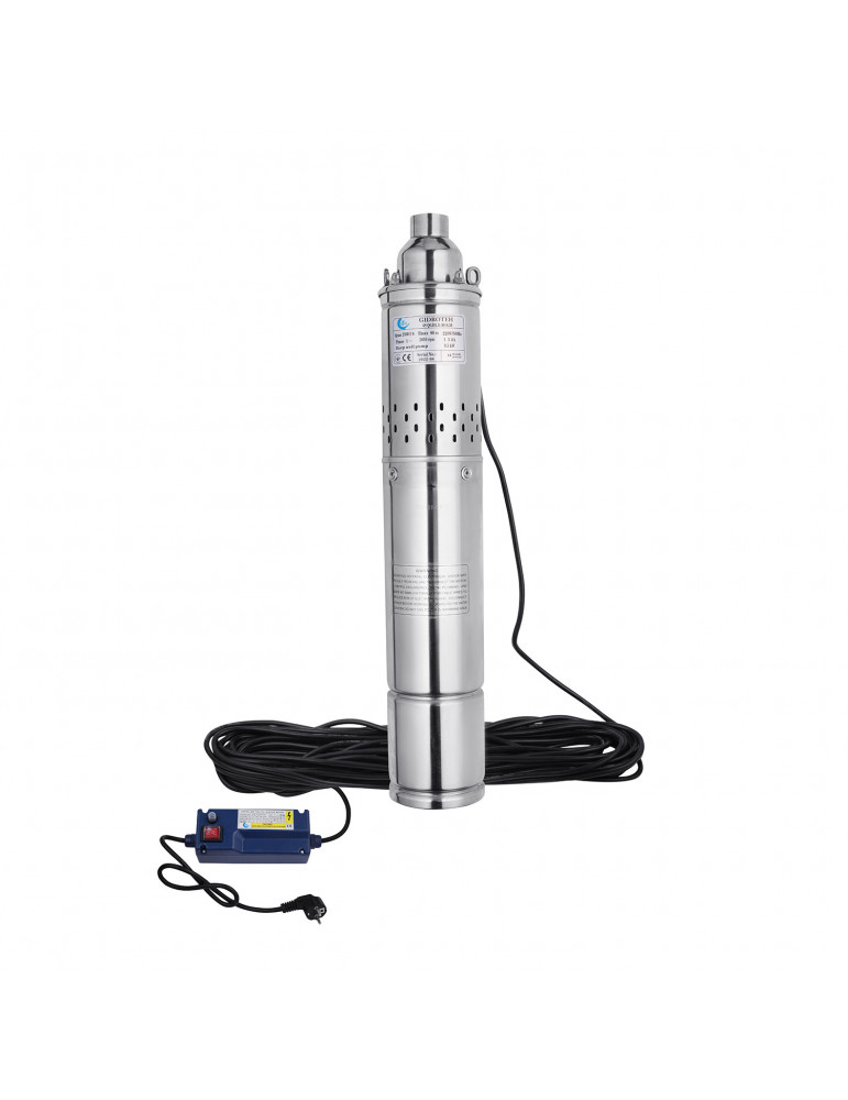 Насос глибинний Gidrotech 4S QGD1,8-50-0,50 кВт з вбудованим пультом | купити | SilverGoose.com.ua.com.ua