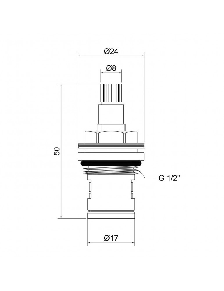 Букса керамічна Kroner KRM - М980 | купити | SilverGoose.com.ua.com.ua