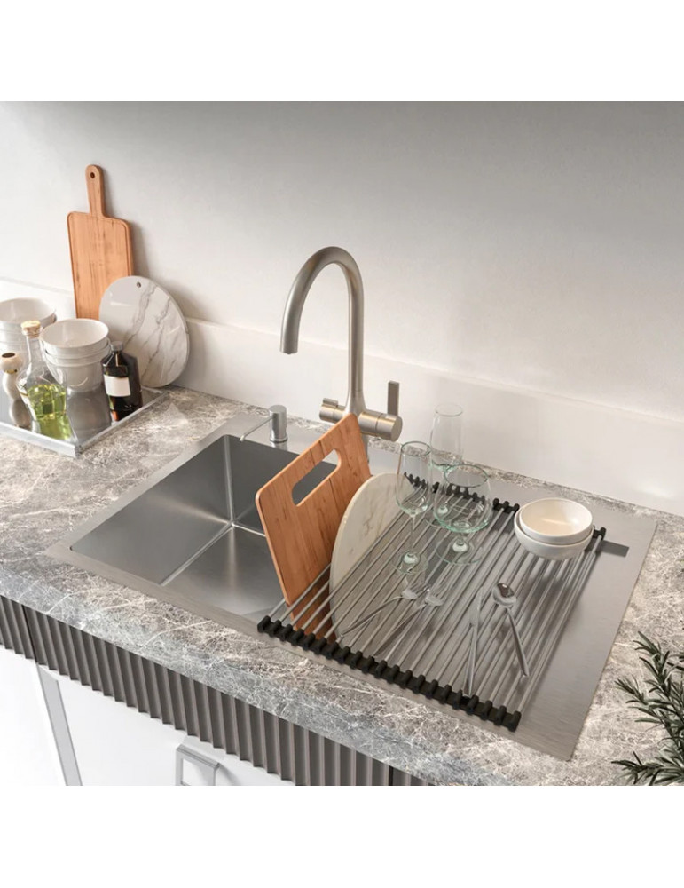 Сушарка для посуду Kroner KRP Matte - SCH4333-2 | купити | SilverGoose.com.ua.com.ua