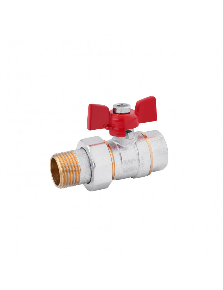 Кран-американка кульовий прямий Karro "Standart" 3/4" ВЗ PN30 | купити | SilverGoose.com.ua.com.ua