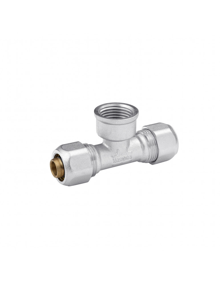 Трійник металопластиковий Karro 16х1/2"х16 РВ KR-0720 | купити | SilverGoose.com.ua.com.ua