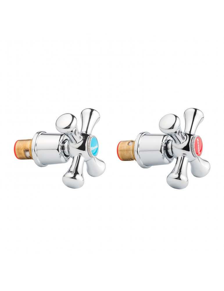 Ручка з кран-буксою для змішувача Kroner KRM - C985 (пара) | купити | SilverGoose.com.ua.com.ua