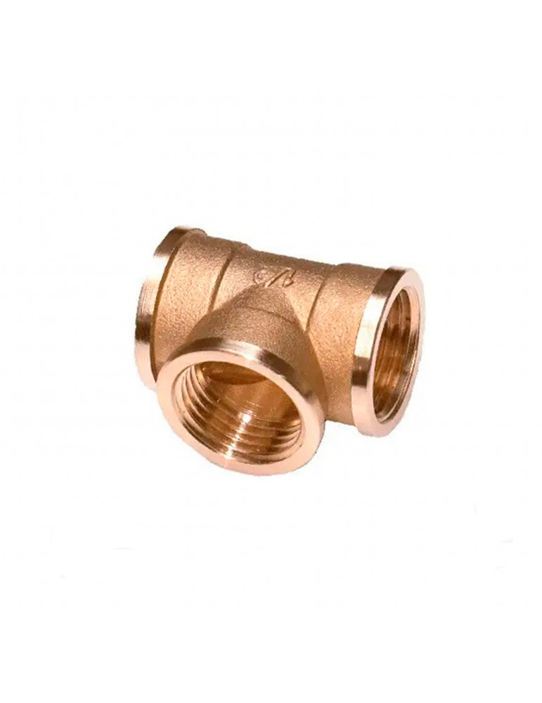 Трійник Nikiforov 1 1/2" ВВВ латунний | купити | SilverGoose.com.ua.com.ua