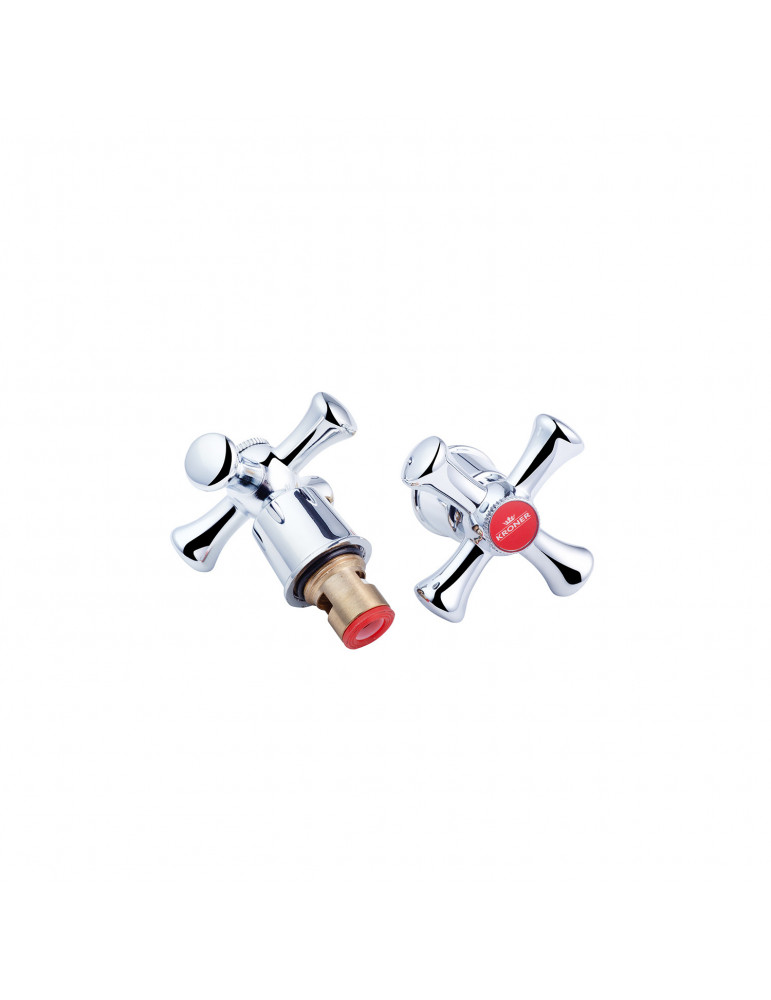 Ручка з кран-буксою для змішувача Kroner KRM - C985 (пара) | купити | SilverGoose.com.ua.com.ua