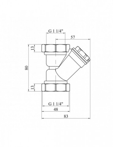 Фільтр Valves 1 1/4'' | купити | SilverGoose.com.ua.com.ua