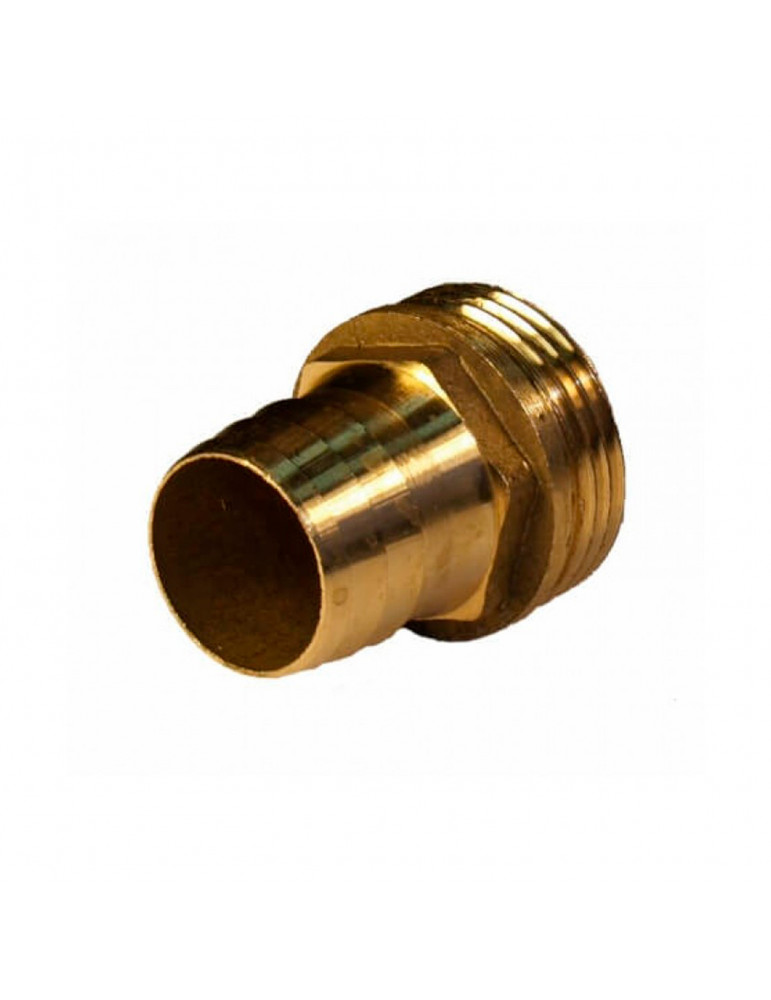 Штуцер Nikiforov 1" РЗ, D20 мм латунний | купити | SilverGoose.com.ua.com.ua