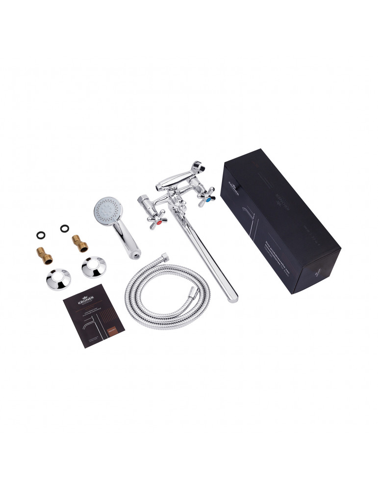 Змішувач для ванни Kroner KRP Royce - C072 | купити | SilverGoose.com.ua.com.ua