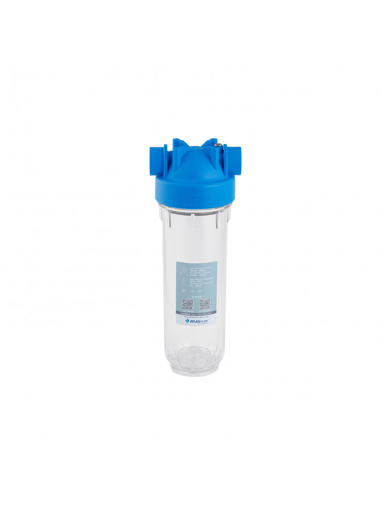 Фільтр-колба Atlas Filltri DP 10 Mono 1/2" OT TS Complete Housing | купити | SilverGoose.com.ua.com.ua