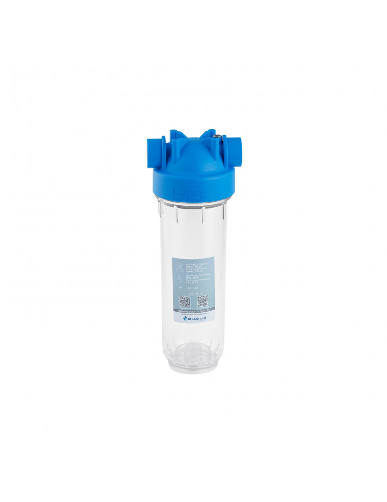 Фільтр-колба Atlas Filltri DP 10 Mono 3/4" OT TS Complete Housing | купити | SilverGoose.com.ua.com.ua
