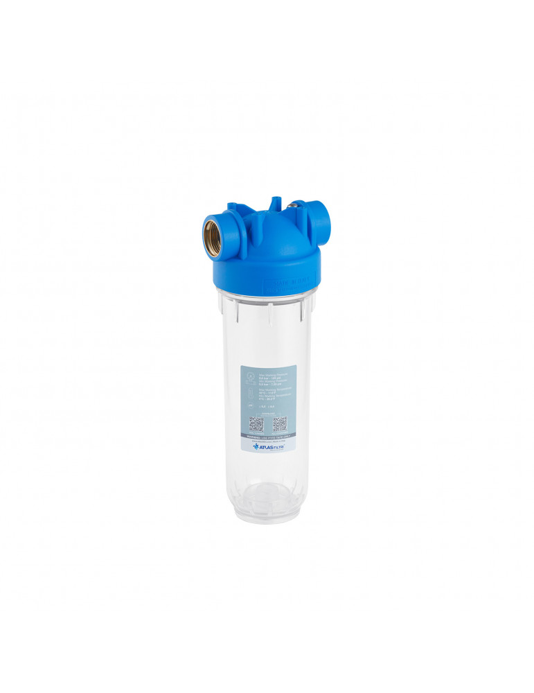 Фільтр-колба Atlas Filltri DP 10 Mono 1" OT TS Complete Housing | купити | SilverGoose.com.ua.com.ua