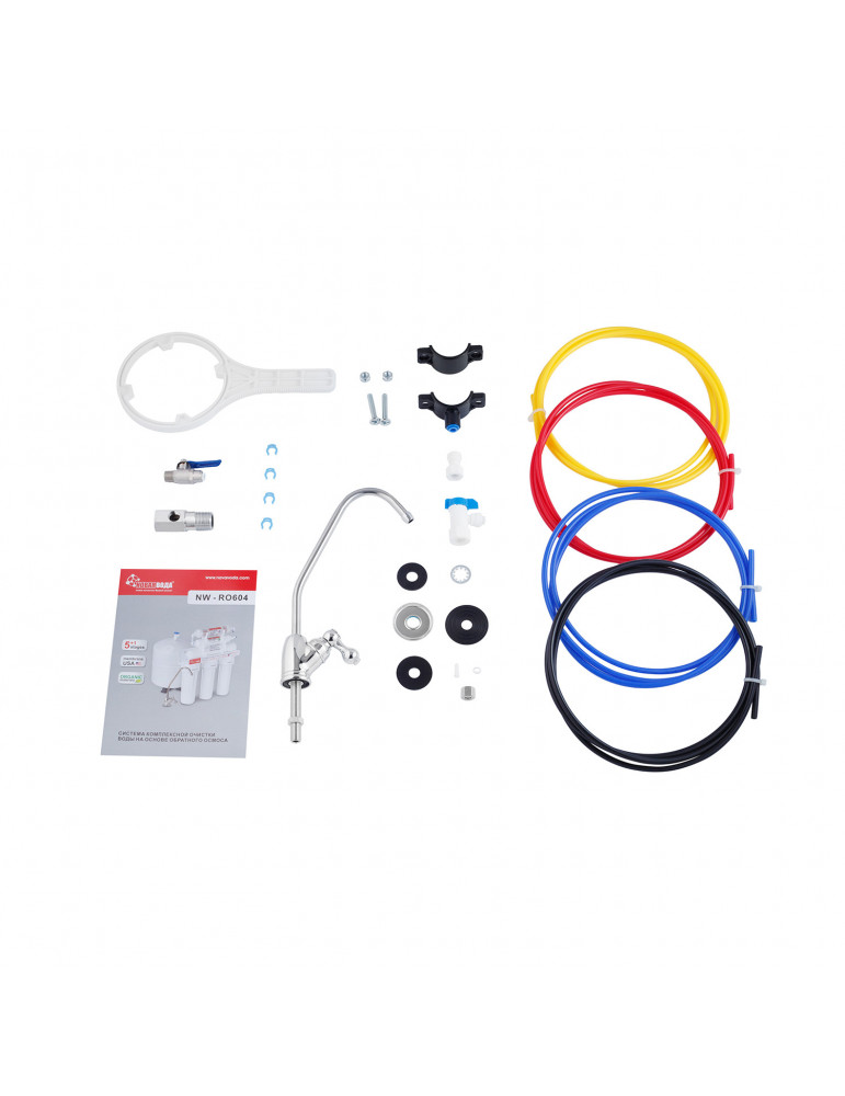 Система зворотного осмосу Нова Вода NW-RO604  | купити | SilverGoose.com.ua.com.ua