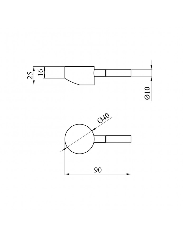 Ручка для змішувача Kroner KRP - ESG935 | купити | SilverGoose.com.ua.com.ua