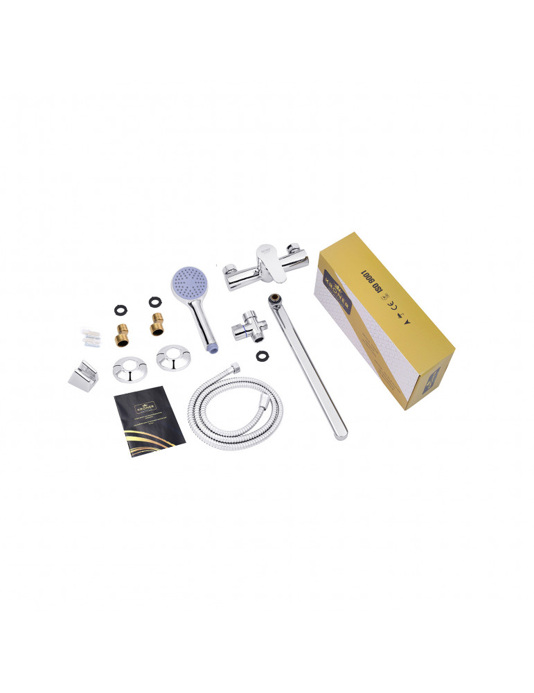 Змішувач для ванни Kroner KRM Elbe - C072 | купити | SilverGoose.com.ua.com.ua