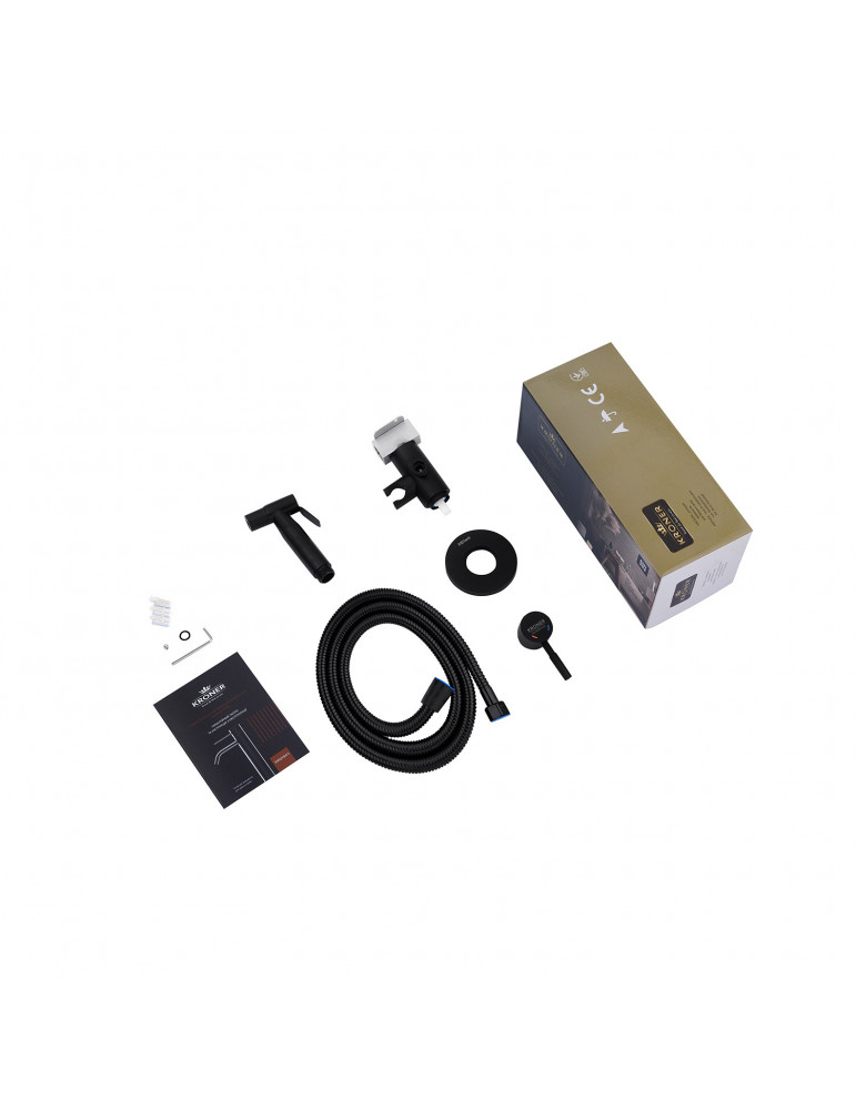 Набір для гігієнічного душу прихованого монтажу зі змішувачем Kroner KRP Edelstahl Klassisch - SCH053 | купити | SilverGoose.com