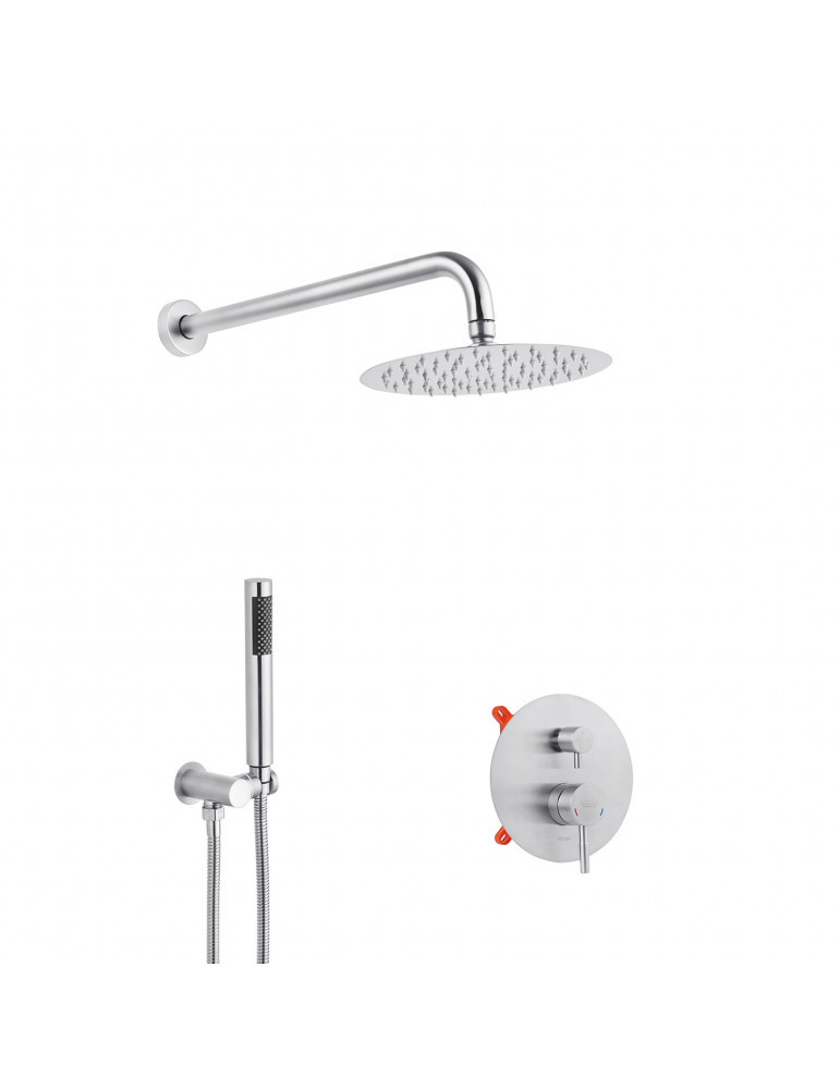 Душова система прихованого монтажу Kroner KRP Edelstahl Klassisch - ESG082 | купити | SilverGoose.com.ua.com.ua