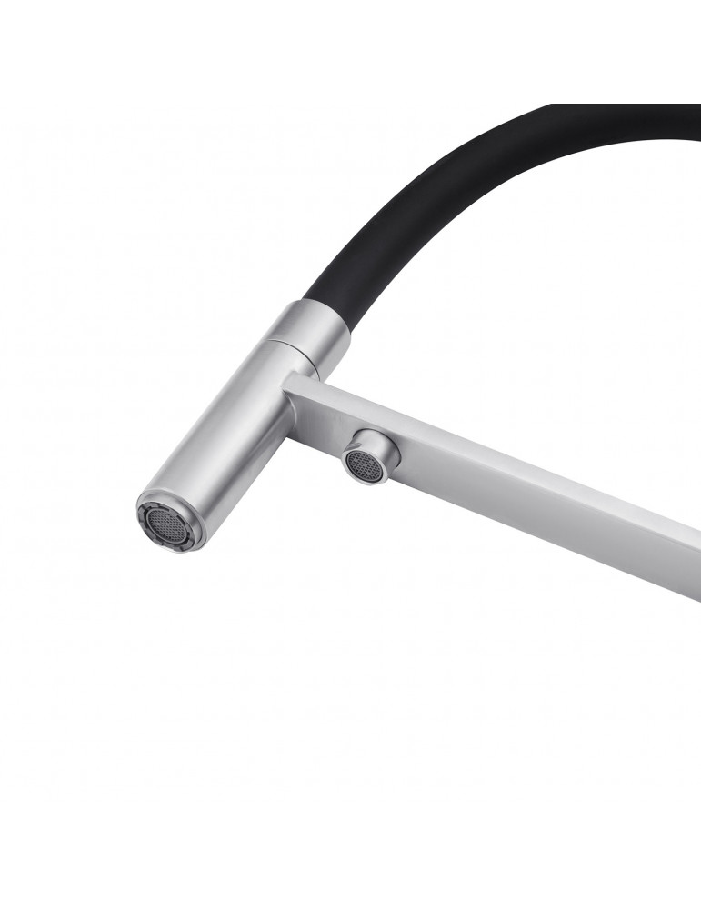 Змішувач для кухні з підключенням до фільтра Kroner KRP Edelstahl Klassisch - ESG03815BLK | купити | SilverGoose.com.ua.com.ua