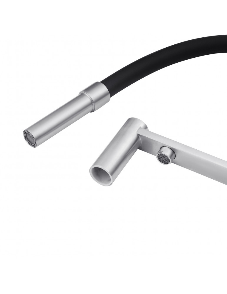 Змішувач для кухні з підключенням до фільтра Kroner KRP Edelstahl Klassisch - ESG03815BLK | купити | SilverGoose.com.ua.com.ua