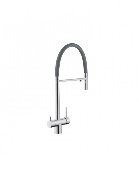 Змішувач для кухні з підключенням до фільтра Kroner KRP Edelstahl Klassisch - ESG03815GRA | купити | SilverGoose.com.ua.com.ua