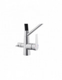 Змішувач для кухні з підключенням до фільтра Kroner KRP Edelstahl Klassisch - ESG03817BLK | купити | SilverGoose.com.ua.com.ua