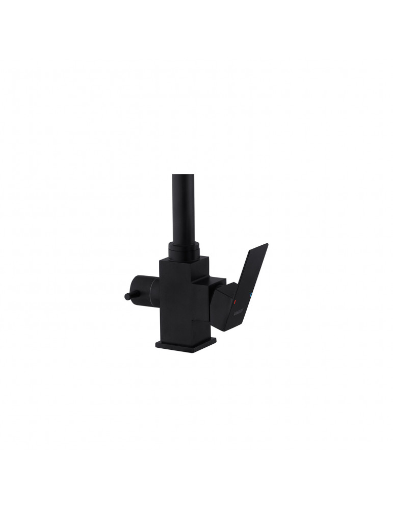 Змішувач для кухні з підключенням до фільтра Kroner KRP Edelstahl Kubus - SCH03810 | купити | SilverGoose.com.ua.com.ua